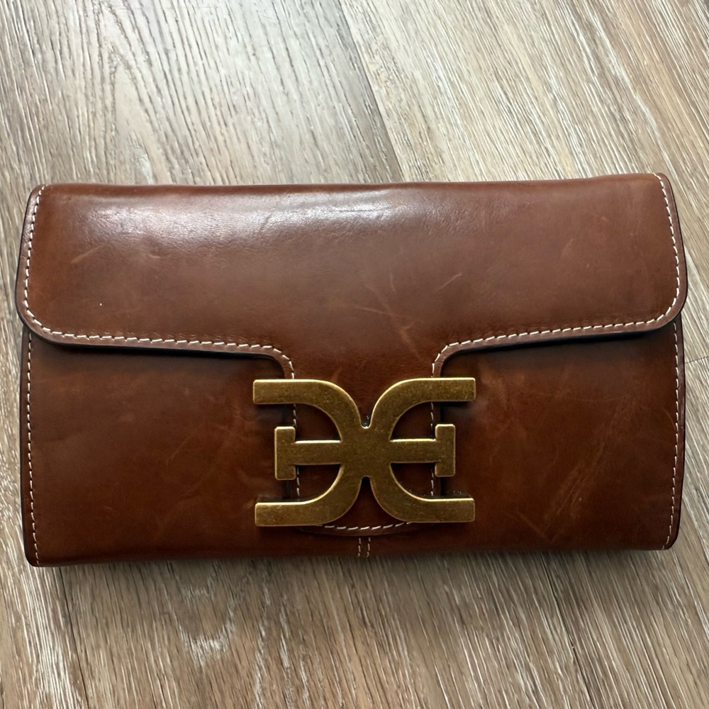 Sam Edelman Brown Leather Crossbody